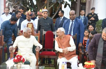 Honorable Chief Minister attended the reception organized by Raj Bhavan.