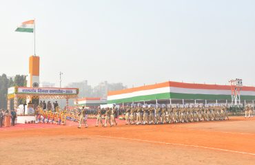 Some glimpse of parade at Gandhi Maidan.