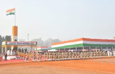 Some glimpse of parade at Gandhi Maidan