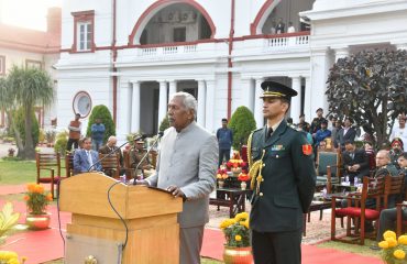 His Excellency addressing the event.