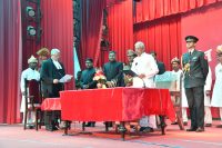 श्री राजेन्द्र विश्वनाथ अर्लेकर ने दिनांक 17-02-2023 को बिहार के राज्यपाल पद की शपथ ली।
