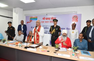 His Excellency addressing the event.