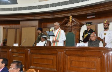 His Excellency addressed the joint session of both the houses of Bihar Legislature.