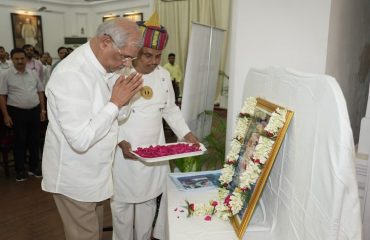 His Excellency paid tribute to Dr. T.B.Cunha