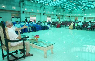 His Excellency interacting with TB Patients.
