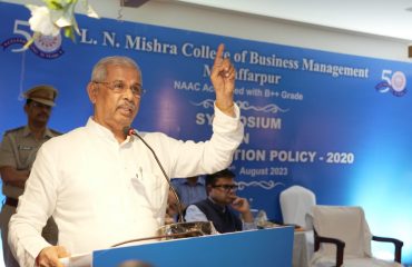His Excellency addressing the people at the event.