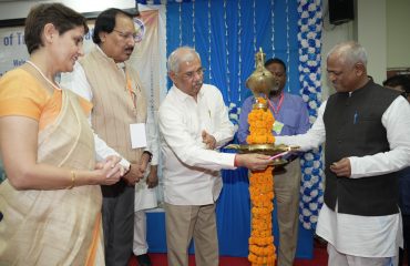 Honorable Governor inaugurating the event by deep prajwalan.