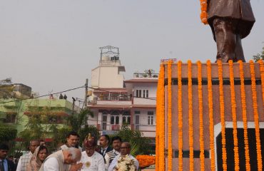 Honorable Governor bowed to Late Arun Jaitley on the occasion of his birth anniversary.