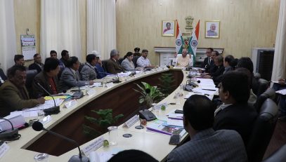 Honorable Governor chaired a meeting related to sports in Universities.