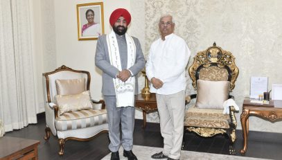 Honorable Governor met Honorable Governor of Uttarakhand.