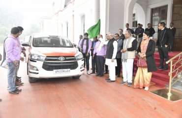Honorable Governor flags off Drug Free India and Divyang Awareness Yatra.