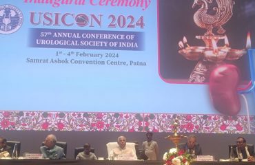 यूरोलॉजिकल सोसायटी ऑफ इंडिया के 57वें वार्षिक सम्मेलन (USICON-2024) में माननीय राज्यपाल।