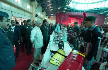 Honorable Governor visiting stalls displayed by NCC.