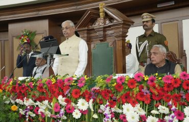 Honorable Governor addressed the joint session of both the houses of Bihar Legislative Assembly.