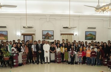 Honorable Governor with all the invitees.