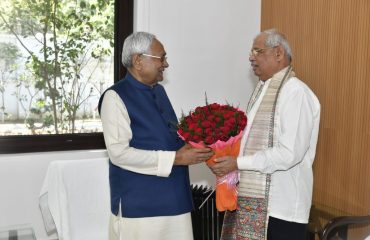 Honorable Governor greeted Honorable Chief Minister on his birthday.
