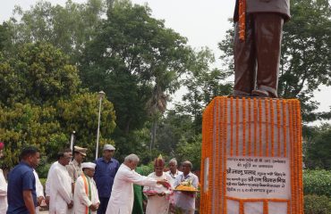 Honorable Governor bowed to Dr Bhimrao Ambedkar on the occasion of his birth anniversary.