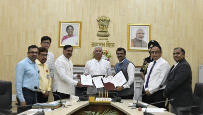 बिहार कृषि विश्वविद्यालय एवं सी-डैक के द्वारा एमओयू पर हस्ताक्षर हुए ।
