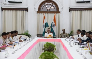 Honorable Governor chaired a meeting with Vice Chancellors.
