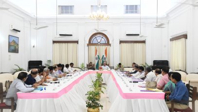 Honorable Governor had a meeting with the Vice-Chancellors.