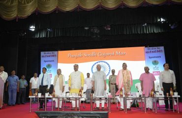 Honorable Governor at the inaugural session of Millets Mahotsav.