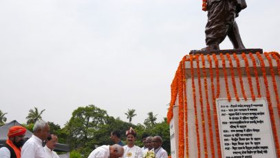 माननीय राज्यपाल ने बिहार के महानायक डॉ. अनुग्रह नारायण सिंह को उनकी जयंती के अवसर पर उन्हें नमन किया ।