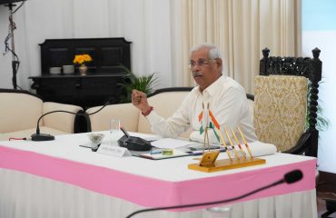 Honorable Governor at the workshop.