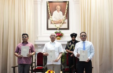 Honorable Governor released a book “BAPU IN BIHAR-Gandhiji’s Pilgrimage in Search of Truth”.