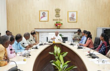 Honorable Governor interacted with Trainees from Goa.