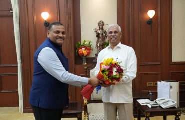 Chief Secretary Bihar paid a courtesy call on the Honorable Governor.