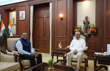 Chief Secretary Bihar paid a courtesy call on the Honorable Governor.