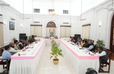 Honorable Governor held a meeting related to the hostel of Patna University.