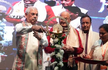 Honorable Governor inaugurating the event by deep prajwalan.