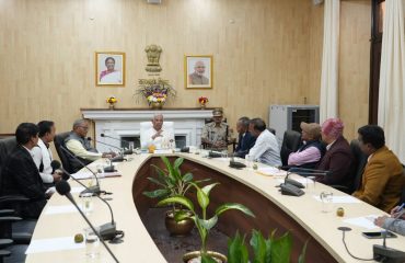 Honorable Governor had a meeting with the delegation of nomadic tribes.