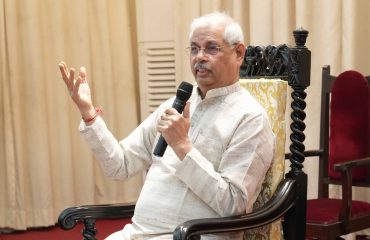 Honorable Governor interacted with the students.