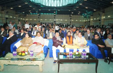 Honorable guests at the oath ceremony.
