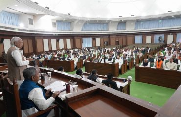 Honorable Governor addressed the joint session of both the houses of Bihar Legislature.