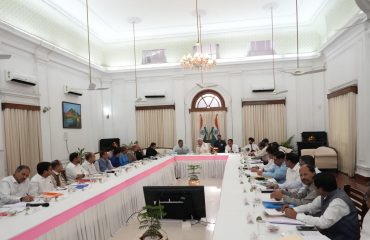 Honorable Governor had a meeting with Vice Chancellors.
