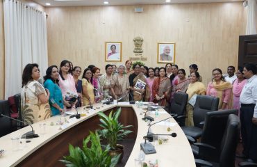 A meeting of the Mahila Imdad Committee was held at Raj Bhavan.