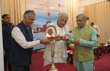Honorable Governor inaugurated the event by deep prajwalan.