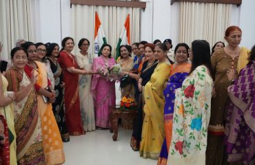 Honorable Lady Governor organised Diwali Milan programme at Raj Bhavan.