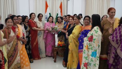 Honorable Lady Governor organised Diwali Milan programme at Raj Bhavan.