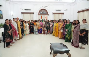 Honorable Lady Governor organised Diwali Milan programme at Raj Bhavan.