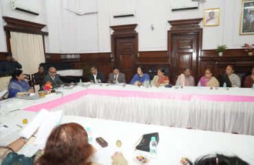 Honorable Lady Governor concluded General body meeting of Mahila Imdad Committee.