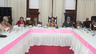 Honorable Lady Governor concluded General body meeting of Mahila Imdad Committee.
