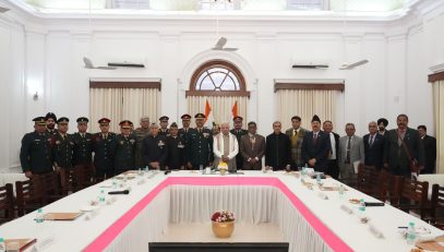 Honorable Governor attended the meeting of the State Management Committee of the Directorate of Sainik Welfare.