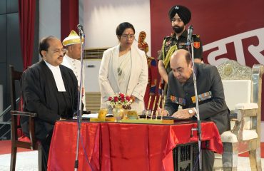 Lt Gen Syed Ata Hasnain (Retd.) was sworn in as Governor of Bihar.