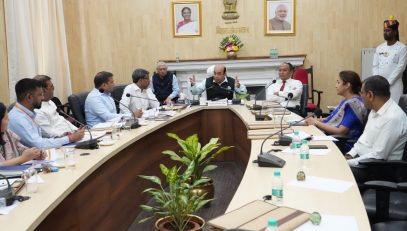 Honorable Governor received information about the work of the Health Department.