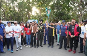 Honorable Governor flagged off the Senior Citizen Marathon-2026 'Raftaar-e-Sukoon'.
