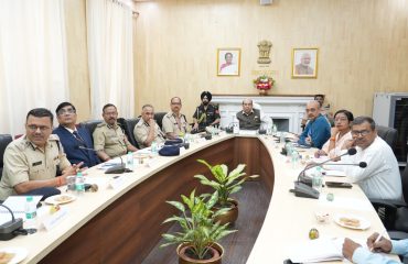 Honorable Governor received information about the activities of the Home (Police) Department.